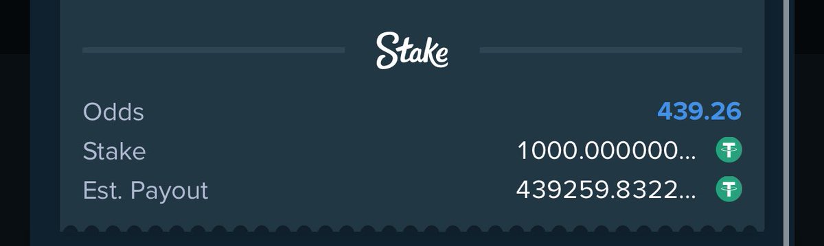 Mrbankstips's tweet photo. 🏀 ⚾️ 🎯 ⚽️ on Stake 

439 odds 🏀 https://t.co/rni8RhzrXp

11 odds https://t.co/ad7YiNan2H

41 odds https://t.co/mJITjCGWpV

80 odds ⚽️ https://t.co/OPKPyRhYJ8

88 odds https://t.co/4Z47X7Ydsc

REGISTER A STAKE ACCOUNT VIA LINK https://t.co/zNIDVi9VVx

Use Promo code banks for weekly airdrops and bonuses 

Dm https://t.co/ImeKoLS9kq bet deposit enquiries, 💯 reliable. ✅
 
Join https://t.co/onNA2IpWas

Here is how to fund your stake account https://t.co/II2UWONbF4

Bet responsibly