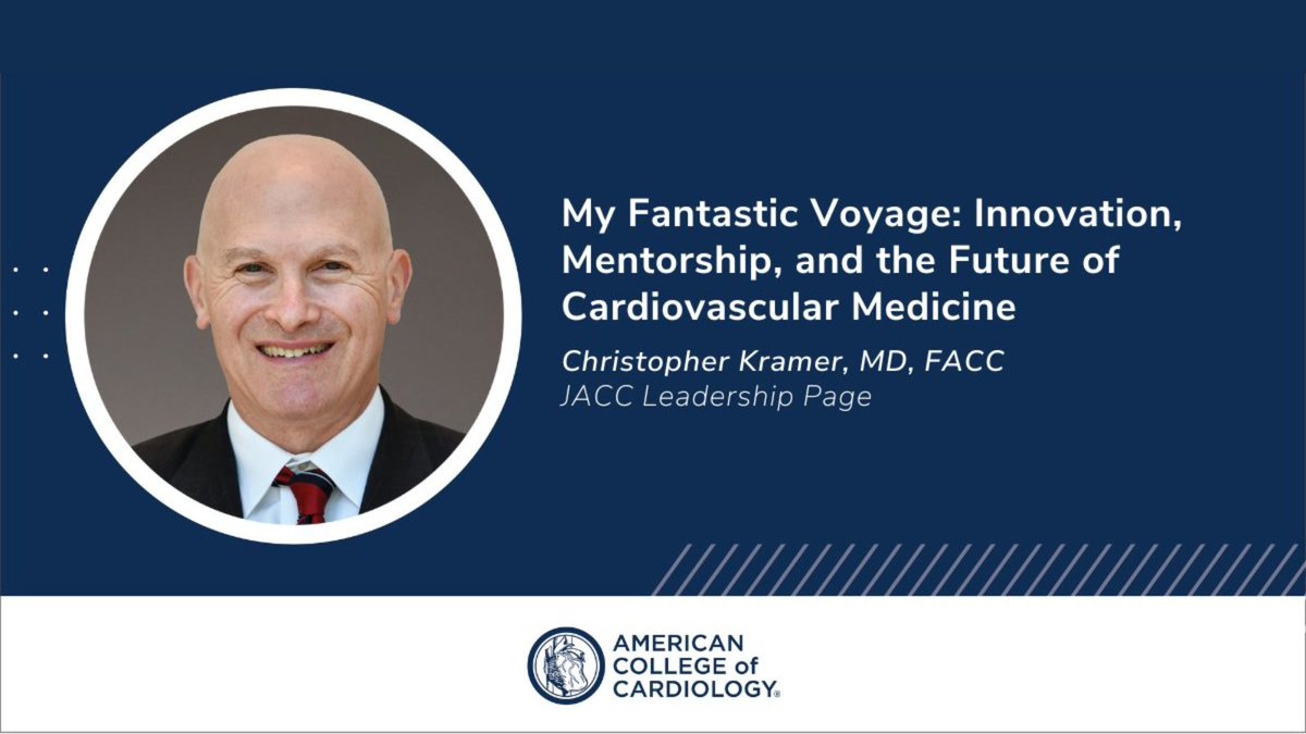 In his 1st #JACC Leadership Page, #ACCPresident <a href="/ChrisKramerMD/">Christopher Kramer MD</a> calls for:
✅ Innovation
✅ Mentorship
✅ Action on #healthequity

His advice:
1️⃣ Be resilient
2️⃣ Take risks
3️⃣ Embrace change

🔗 bit.ly/4jNWiq8

#ACCLeadership #Cardiology #MedTwitter