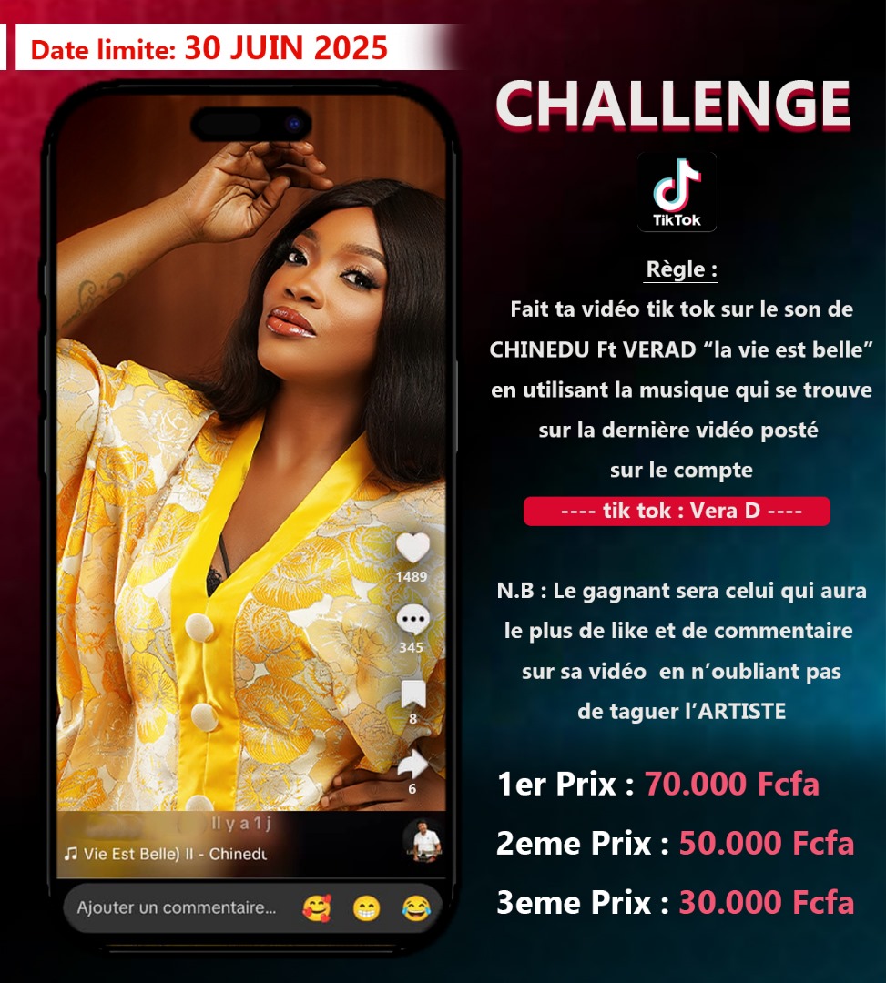 Hello my Guys..❤️ lLe challenge est lancé et si on créait une vidéo sur le son  qui pourrait nous permettre de gagner une somme incroyable et de nombreux lots.....