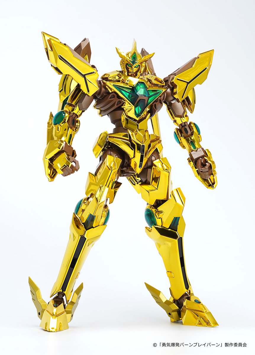 ブレイバーン　敢闘賞 スーパーロボット、最終回で金色に輝きがち🤖✨ 綺麗だ‥ ノーマルVerと