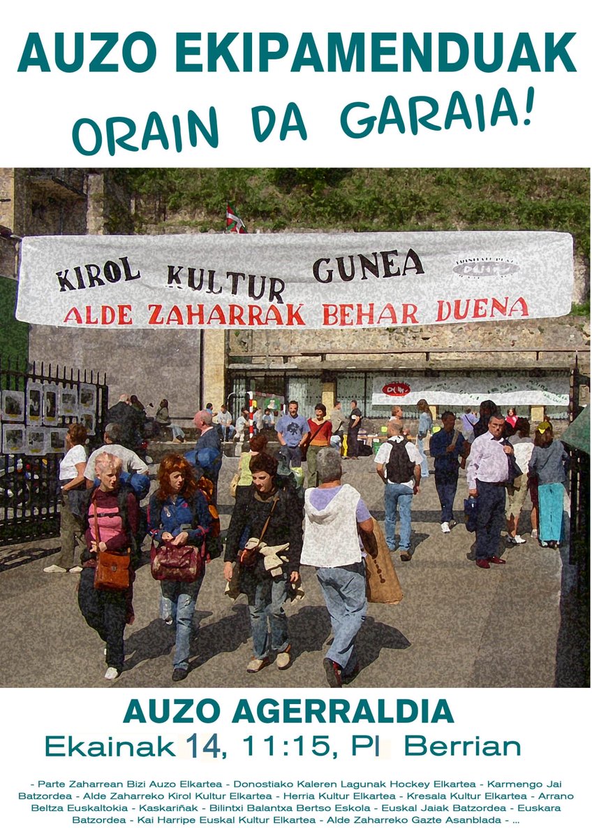 Parte Zaharrean Bizi (@p_zaharreanbizi) on Twitter photo 