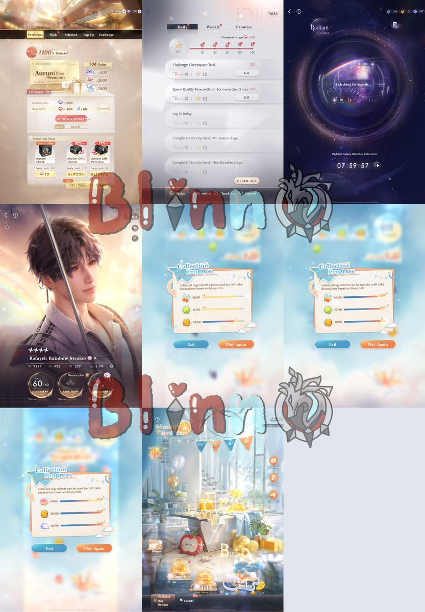cerbervss's tweet photo. — Day 11 (10 Juni 2025)

↳ Claim Aurum Pass
↳ Daily 120 points
↳ Claim Radiant Galaxy
↳ Level-up 1 memory 50-60

┆ Extra: 3x run Caleb’s Birthday Games https://t.co/9goybyWliJ
