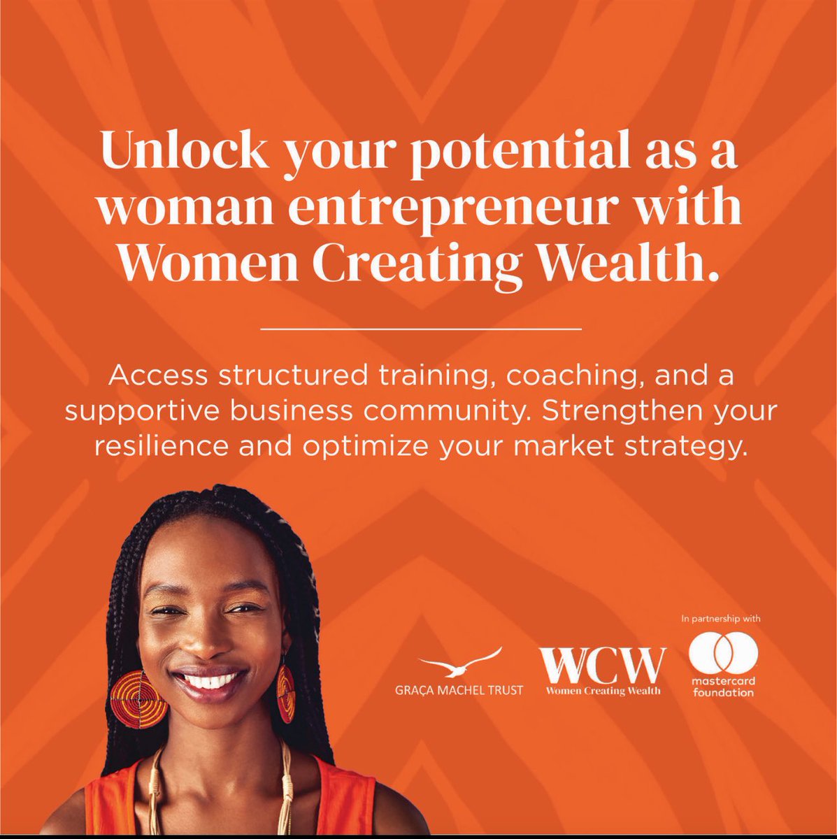 Dear Stakeholder, I am excited to share that we have opened  the WCW-1 call for application again and I share a challenge with you to invite women entrepreneurs  to join this movement ! 
Please send them the link, speak to them and encourage them to apply :gracamacheltrust.org/wcw-campaign/