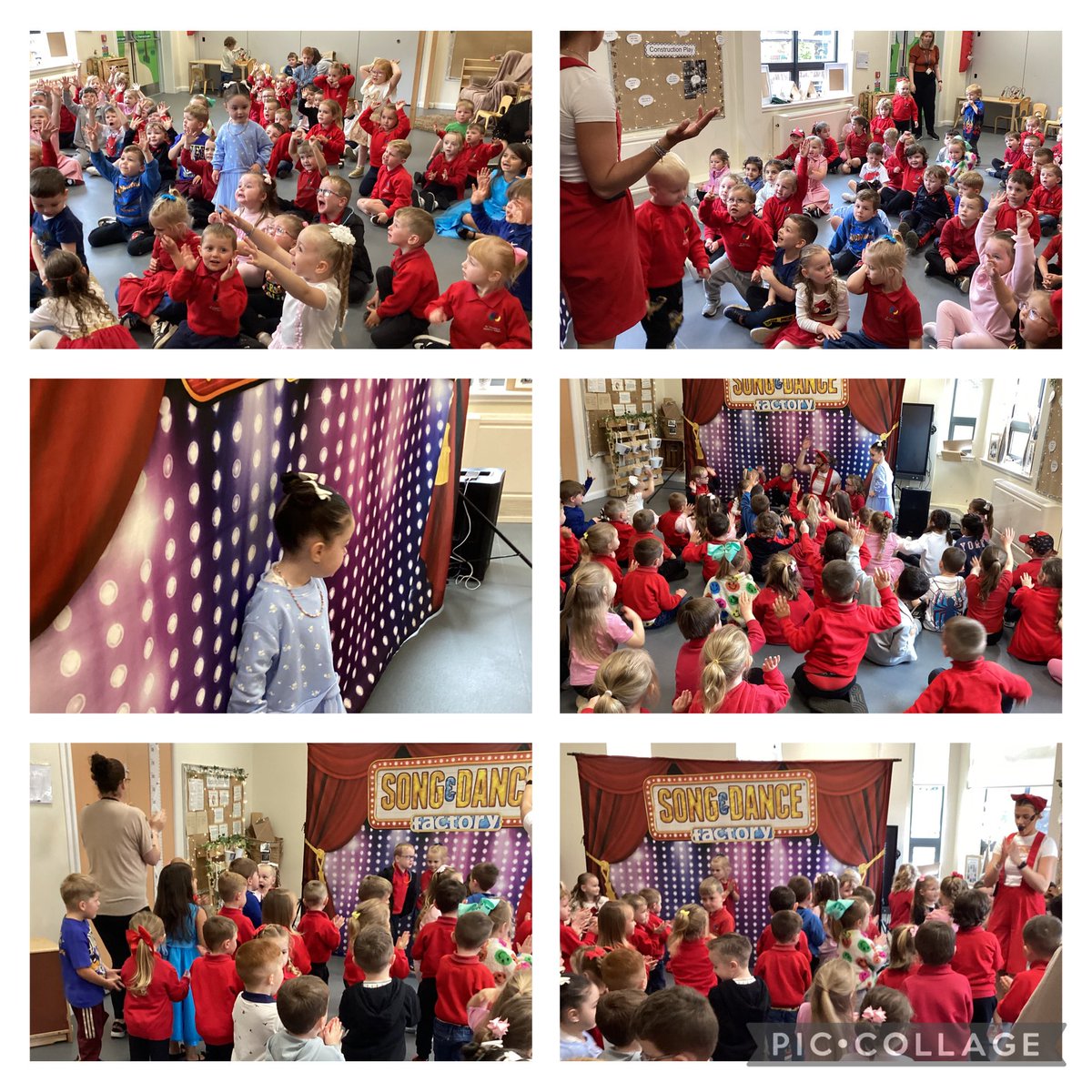 StTimothysPSNC's tweet photo. On Monday we had song and dance factory in to kick off our fun week! We all had some amazing dance moves 🕺💃 https://t.co/FA6yOS1j0N