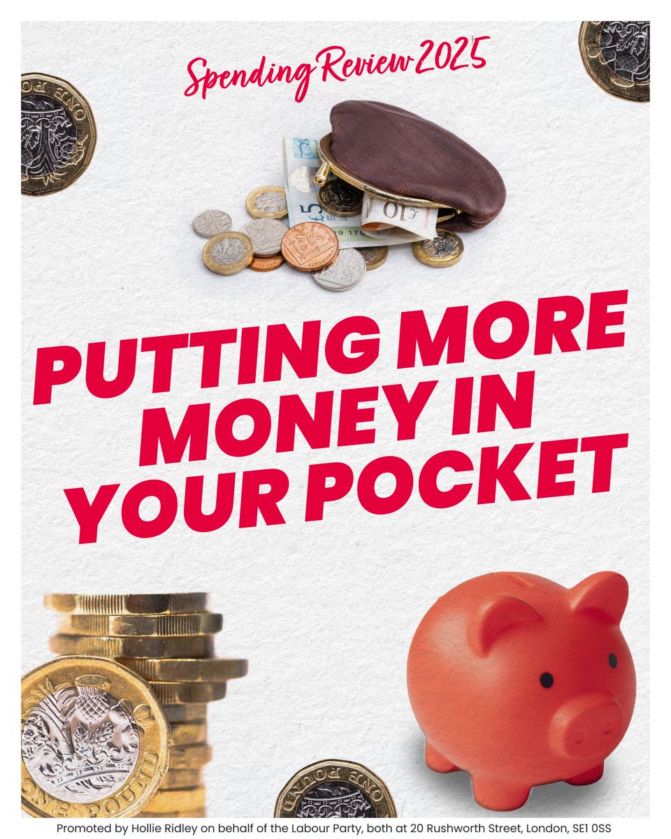 ✅ Cutting energy bills by investing in cheaper, renewable energy
✅ Saving parents money by expanding free school meals
✅ Keeping travel costs low by extending the £3 bus cap fare
 
Labour is putting money back in your pocket.