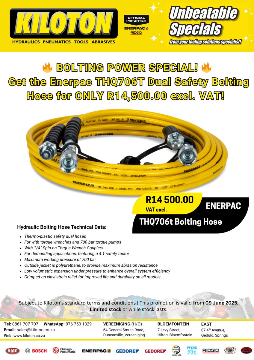 Kiloton Hydraulics tweet media