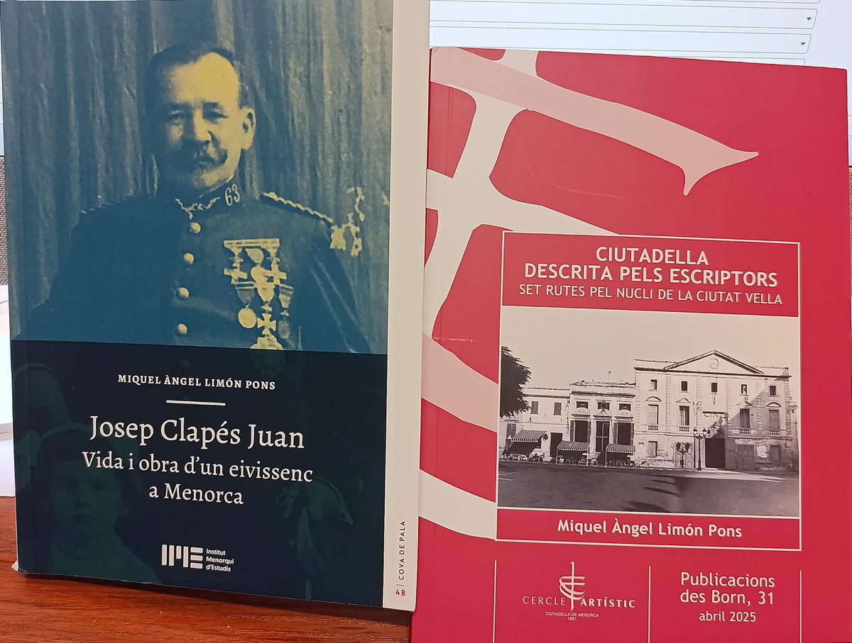 Novetats editorials! ❤️

Donació del propi autor per a la <a href="/biblioteca/">Omar Espinosa</a> de <a href="/BonesLletres/">AcadèmiaBonesLletres</a>  

#reialacademiadeboneslletres #boneslletres