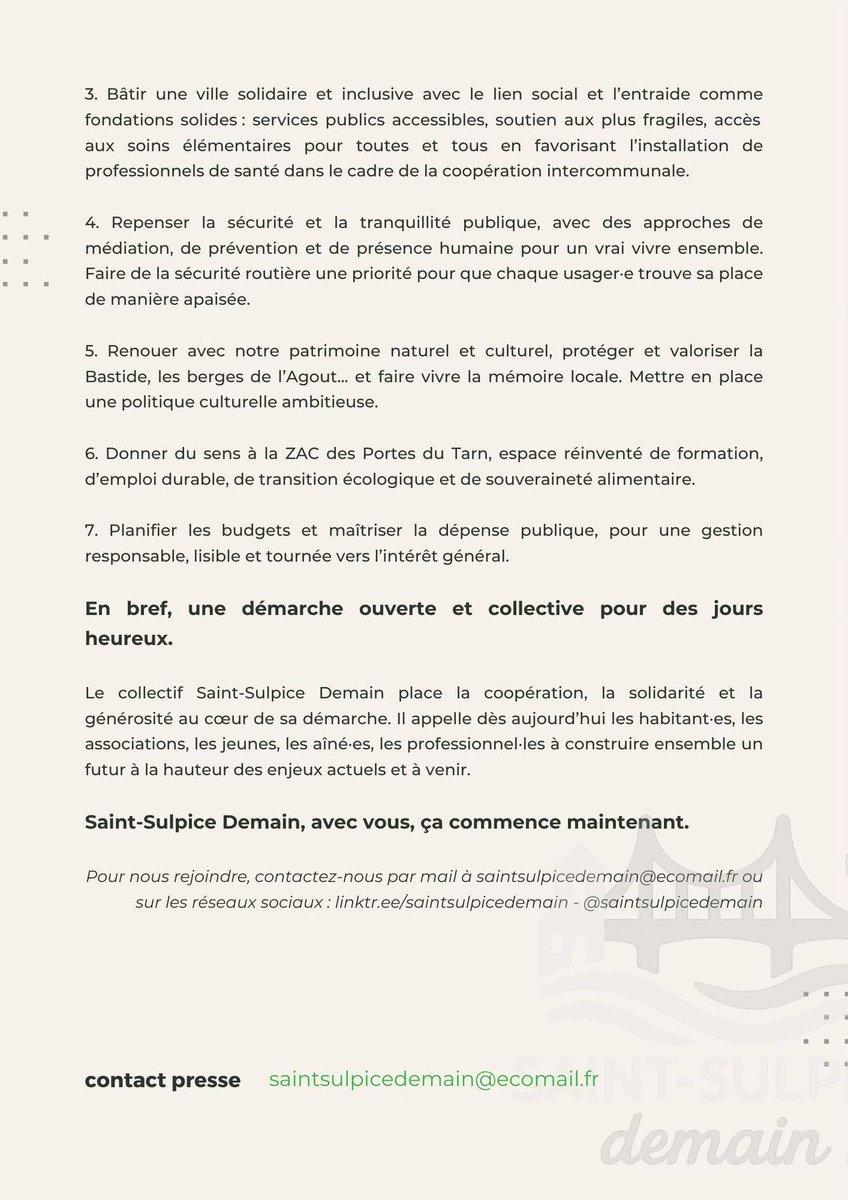 Saint-Sulpice Demain tweet media