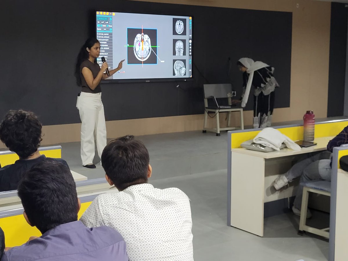 IHUB_Data's tweet photo. Our Product Management team Anavu, IHub-Dataβs immersive learning tool, to first-year MBBS students at Malla Reddy Institute of Medical Sciences during their Anatomy class.
Kudos to the team for making innovation tangible in classrooms.
#Anavu #IHubData #MedTech #HealthTech https://t.co/Ow5TtlIVTc