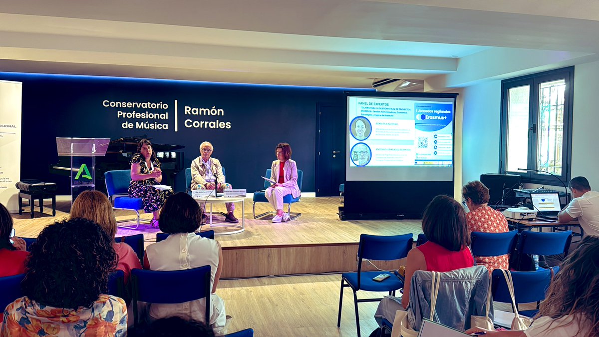 Patricia Huertas (@reketepatri81) on Twitter photo I Jornadas Regionales Erasmus + <a href="/EUErasmusPlus/">Erasmus+</a> Internacionalización de los CEP organizadas por el <a href="/cepronda/">CeP Ronda</a> <a href="/DG_IFP/">DG de Innovación y Formación del Profesorado</a> Panel de expertos Sonia Pla de <a href="/sepiegob/">SEPIE</a> y Antonio F. Bermudo de Programas Internacionales de <a href="/EducaAnd/">Consejería Desarrollo Educativo y FP</a> #IJornadasErasmusCep I Jornadas Regionales Erasmus + <a href="/EUErasmusPlus/">Erasmus+</a> Internacionalización de los CEP organizadas por el <a href="/cepronda/">CeP Ronda</a> <a href="/DG_IFP/">DG de Innovación y Formación del Profesorado</a> Panel de expertos Sonia Pla de <a href="/sepiegob/">SEPIE</a> y Antonio F. Bermudo de Programas Internacionales de <a href="/EducaAnd/">Consejería Desarrollo Educativo y FP</a> #IJornadasErasmusCep