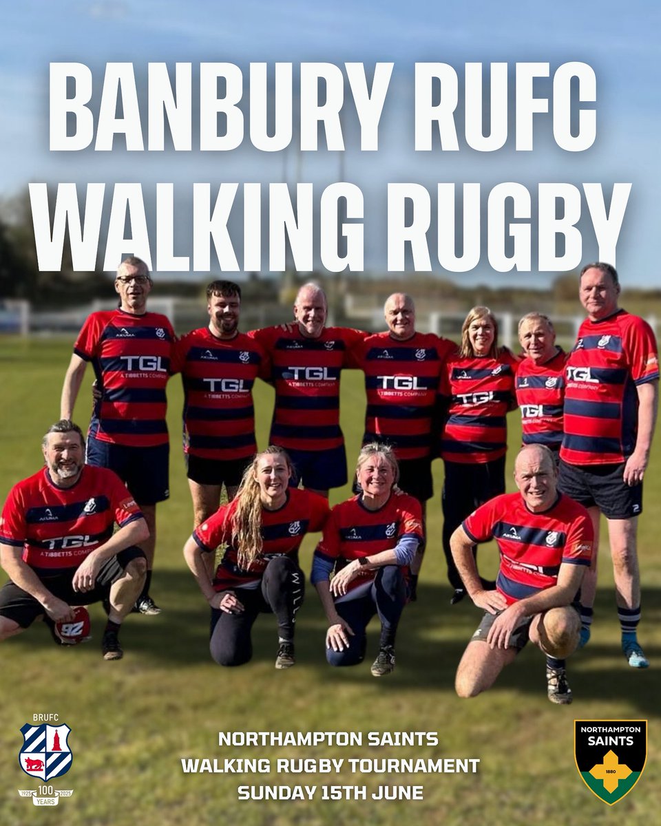 Banbury Rugby Club (@banburyrufc) on Twitter photo ๐๐๐ก๐๐จ๐ฅ๐ฌ ๐ช๐๐๐๐๐ก๐ ๐ฅ๐จ๐๐๐ฌโ๐ฆ ๐๐๐ ๐๐๐ฌ ๐ข๐จ๐ง ๐
Banbury RUFC Walking Rugby have been invited to play in the Northampton Saints Walking Rugby Tournament on Sunday 15th June.
Full Details โฌ๏ธ
banburyrufc.com/news/banbury-wโฆ
#BanburyRUFC #Rugby #Bulls ๐ ๐๐๐ก๐๐จ๐ฅ๐ฌ ๐ช๐๐๐๐๐ก๐ ๐ฅ๐จ๐๐๐ฌโ๐ฆ ๐๐๐ ๐๐๐ฌ ๐ข๐จ๐ง ๐
Banbury RUFC Walking Rugby have been invited to play in the Northampton Saints Walking Rugby Tournament on Sunday 15th June.
Full Details โฌ๏ธ
banburyrufc.com/news/banbury-wโฆ
#BanburyRUFC #Rugby #Bulls ๐