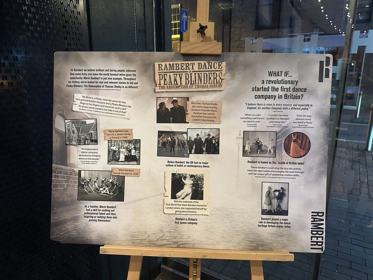 Sherrie Edgar (@tweetsherrie) on Twitter photo From Warwickshire Yeomanry to Small Heath The Redemption of Thomas Shelby is an intense contemporary dance show that oozes sophistication thanks for the Peaky Blinders invite <a href="/brumhippodrome/">Birmingham Hippodrome</a> <a href="/Rambertdance/">Rambert</a> <a href="/Sadlers_Wells/">Sadler's Wells</a> <a href="/MandabachTV/">Caryn Mandabach Productions</a> <a href="/bobkingcreative/">Bob King Creative Ltd</a> #hereforculture #ItsYourMove From Warwickshire Yeomanry to Small Heath The Redemption of Thomas Shelby is an intense contemporary dance show that oozes sophistication thanks for the Peaky Blinders invite <a href="/brumhippodrome/">Birmingham Hippodrome</a> <a href="/Rambertdance/">Rambert</a> <a href="/Sadlers_Wells/">Sadler's Wells</a> <a href="/MandabachTV/">Caryn Mandabach Productions</a> <a href="/bobkingcreative/">Bob King Creative Ltd</a> #hereforculture #ItsYourMove