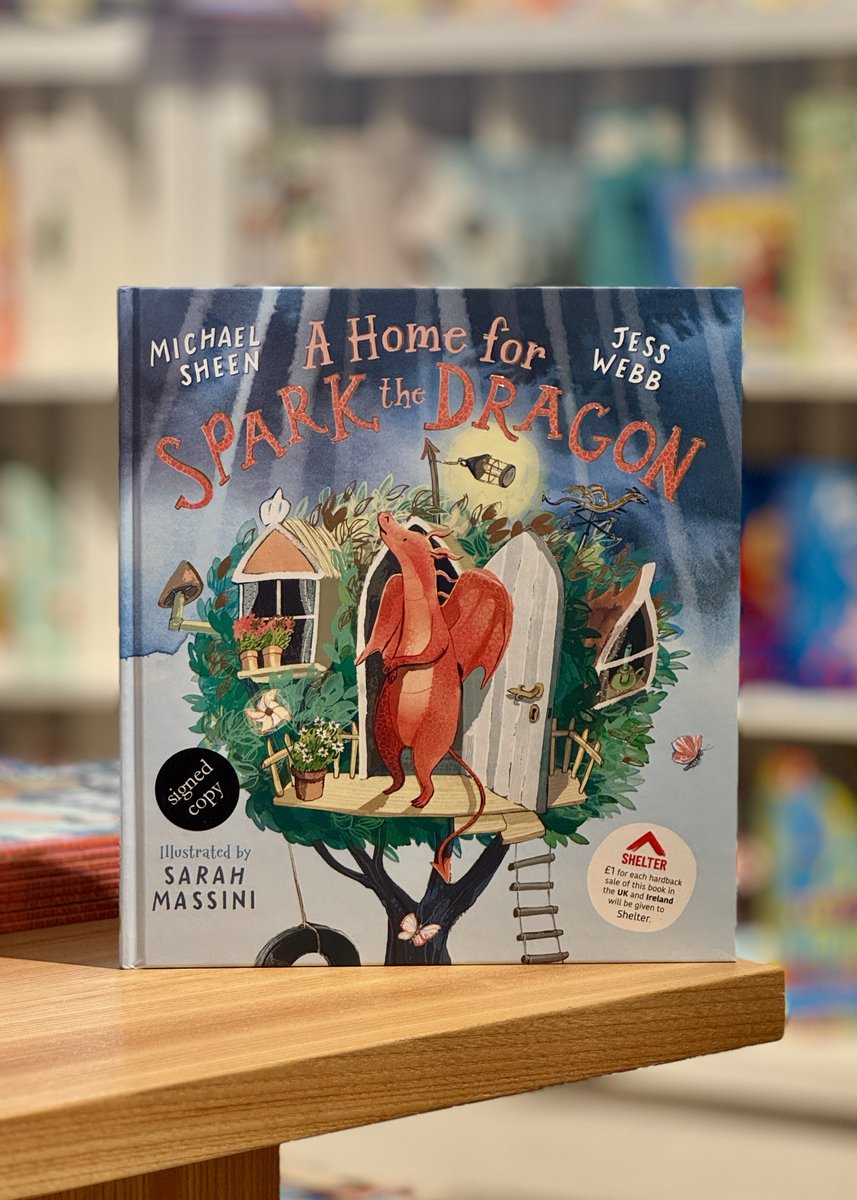 Waterstones Kids (@waterstoneskids) on Twitter photo Published in association with homelessness charity Shelter, A Home for Spark the Dragon is heartwarming tale about the importance of finding a home, written by beloved actor & activist Michael Sheen, with author Jess Webb and illustrated by Sarah Massini: waterstones.com/book/a-home-fo… Published in association with homelessness charity Shelter, A Home for Spark the Dragon is heartwarming tale about the importance of finding a home, written by beloved actor & activist Michael Sheen, with author Jess Webb and illustrated by Sarah Massini: waterstones.com/book/a-home-fo…