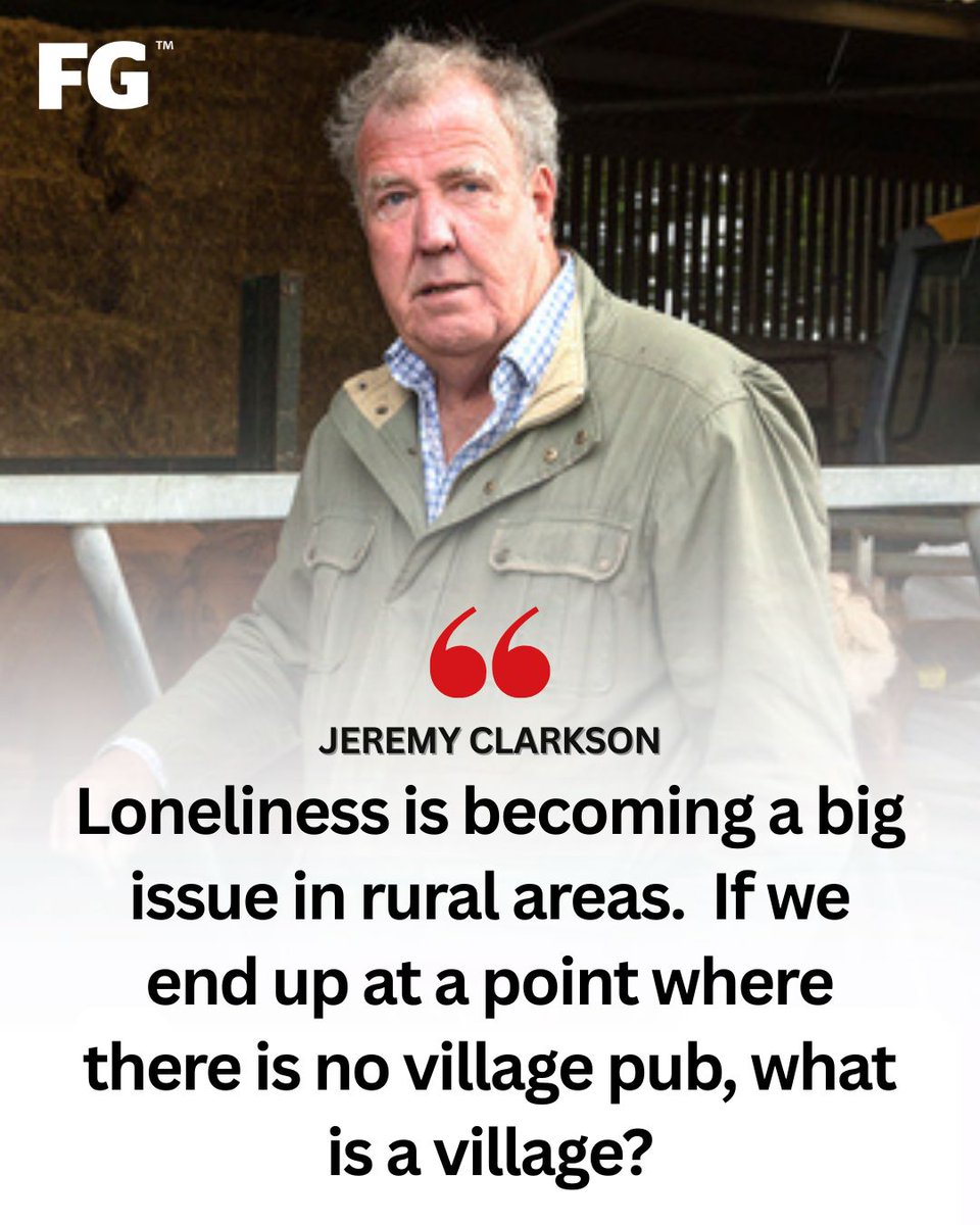 With it being MEN'S HEALTH WEEK Clarkson's Farm has served as a timely reminder that men, particularly those in rural communities, often do not seek help or discuss their problems. 

Read about Farmers' Clubhouse he has set up in The Farmer's Dog pub. ⬇️
farmersguardian.com/news/4414885/j…