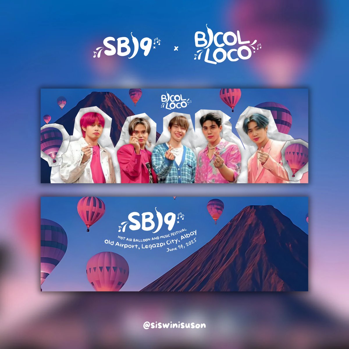 sisiwnisuson's tweet photo. hiiii! sino pupunta sa bicol loco event this saturday? gumawa me ng hand banner for our bois ✨🤍 feel free to print and bring it with you!

@SB19Official #SB19 #BicolLoco https://t.co/HJ8xzpoIAF