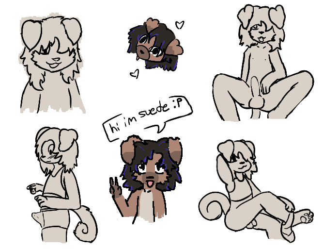 plushjera's tweet photo. meet my anthro rockruff sona, suede >_< https://t.co/7s9cUGgOf6