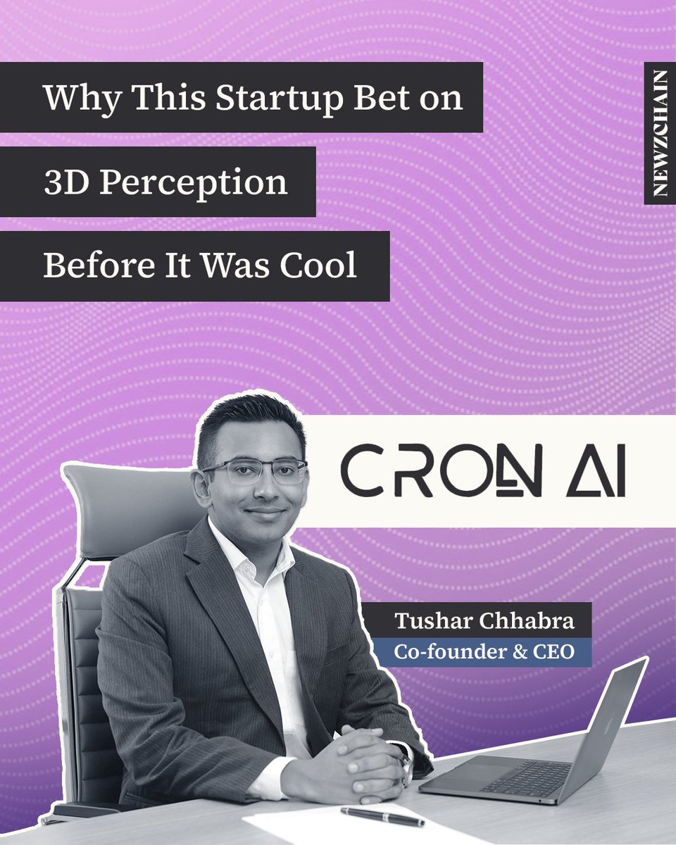 NewzchainHQ's tweet image. 🚨 Newzchain Exclusive 🚨

In a world of “smart” cities, our infrastructure is still flying blind.

We spoke to Tushar Chhabra (@chhabratush), CEO of Cron AI (@cron_ai), the startup behind senseEDGE—a real-time 3D perception platform deployed at the edge.

🧵👇