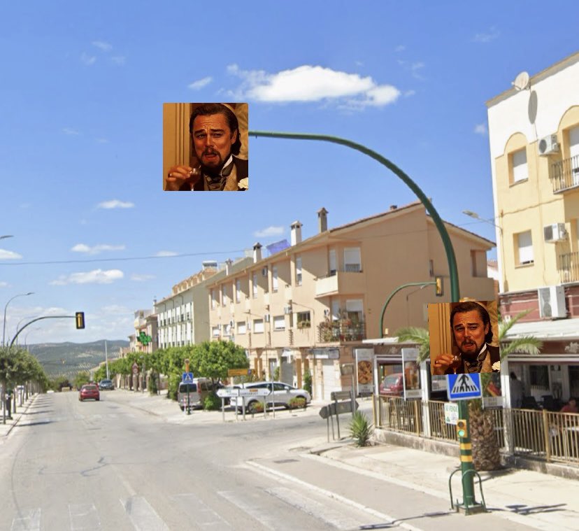 Vas tarde y con prisa a algún sitio.
El semáforo de la puerta el primavera en corto…