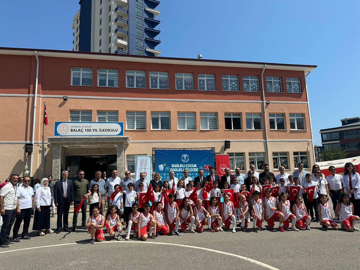 samsunmem's tweet photo. ✨Bakanlığımız ve Sağlık Bakanlığı arasında imzalanan "Sağlıklı Çocuk Sağlıklı Gelecek Protokolü" kapsamında Müdürlüğümüz ve İl Sağlık Müdürlüğü iş birliğiyle teorik eğitimlerin ve temel eğitim istasyonlarının yer aldığı etkinlik programı, Balaç İlkokulunda gerçekleştirildi. https://t.co/JF7t6fv4Bx