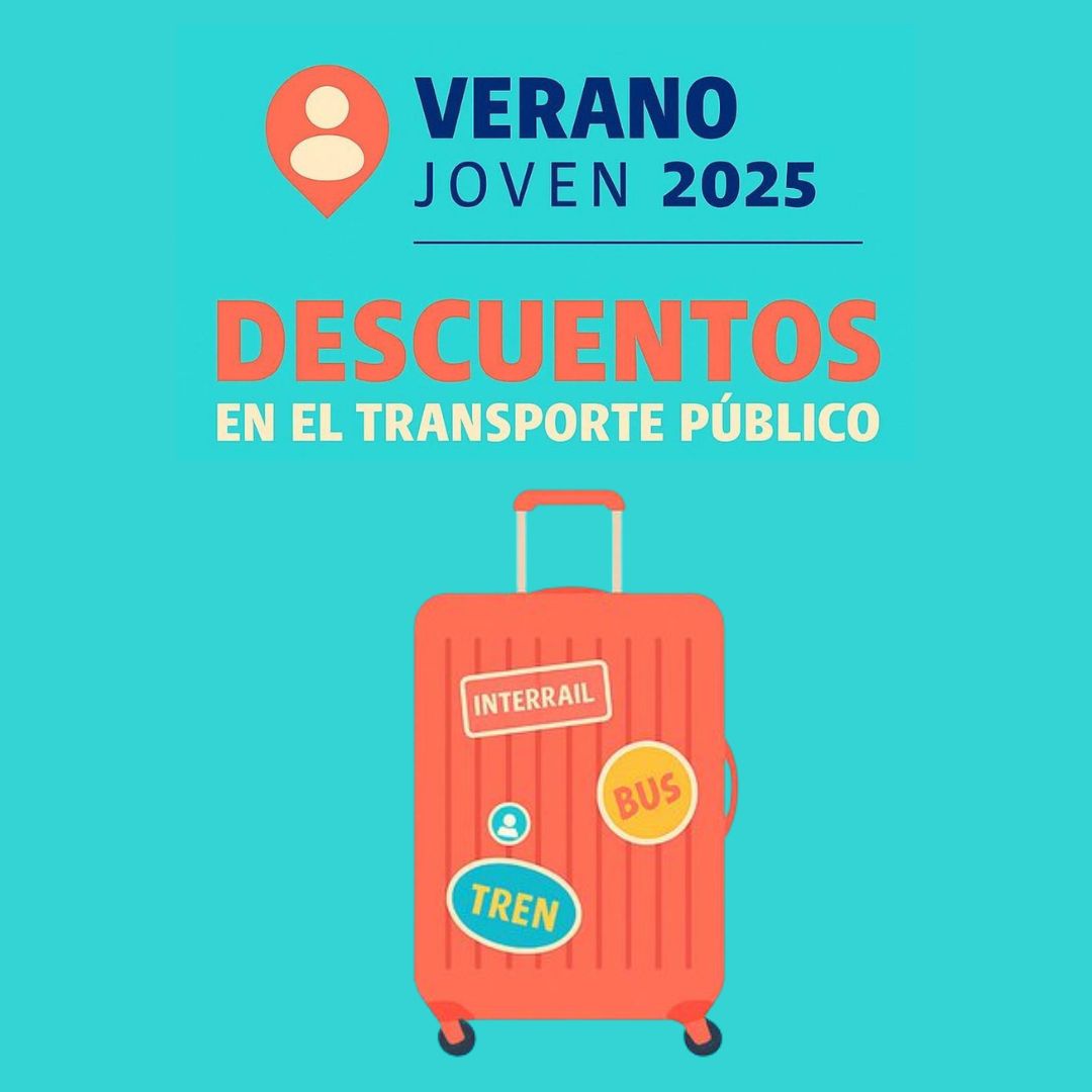Vuelve el Verano Joven ‼️ ⛱️ ☀️

🙋‍♂️ Estas son las fechas y cómo conseguir los descuentos de hasta el 90% para viajar durante el verano en 2025

👉 f.mtr.cool/lmllrdespx

#veranojoven2025 #descuentos #transportepúblico