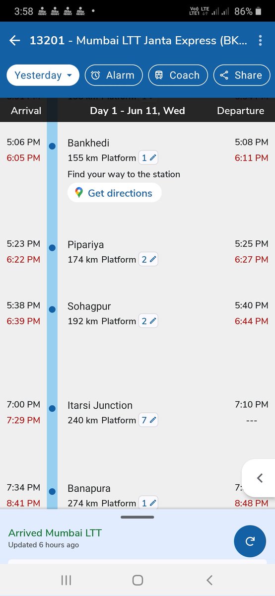 maheshdhimole's tweet photo. @Alok_Gupta275 Vindhyachal express से 2:32pm पर गिरा था और जनता एक्सप्रेस के arrival 6:00pm  से just पहले उठाया गया https://t.co/4uHVJG9XYE