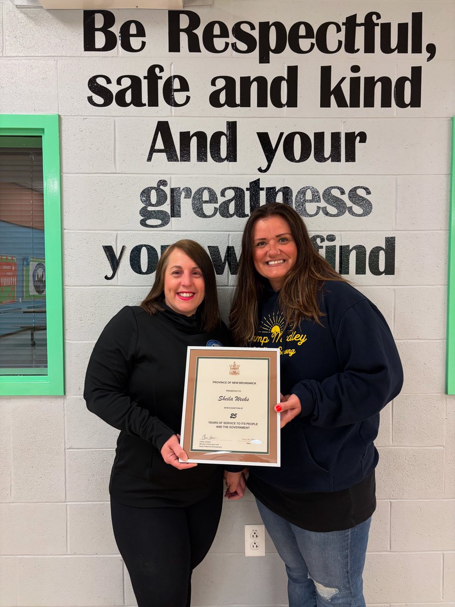 GNMES_News (@gnmes_news) on Twitter photo Congratulations to Sheila Weeks, Educational Assistant on receiving her 25 years of service recognition! GNMES is lucky to have you! <a href="/ASD_West/">Anglophone School District West ASD-W</a> Congratulations to Sheila Weeks, Educational Assistant on receiving her 25 years of service recognition! GNMES is lucky to have you! <a href="/ASD_West/">Anglophone School District West ASD-W</a>