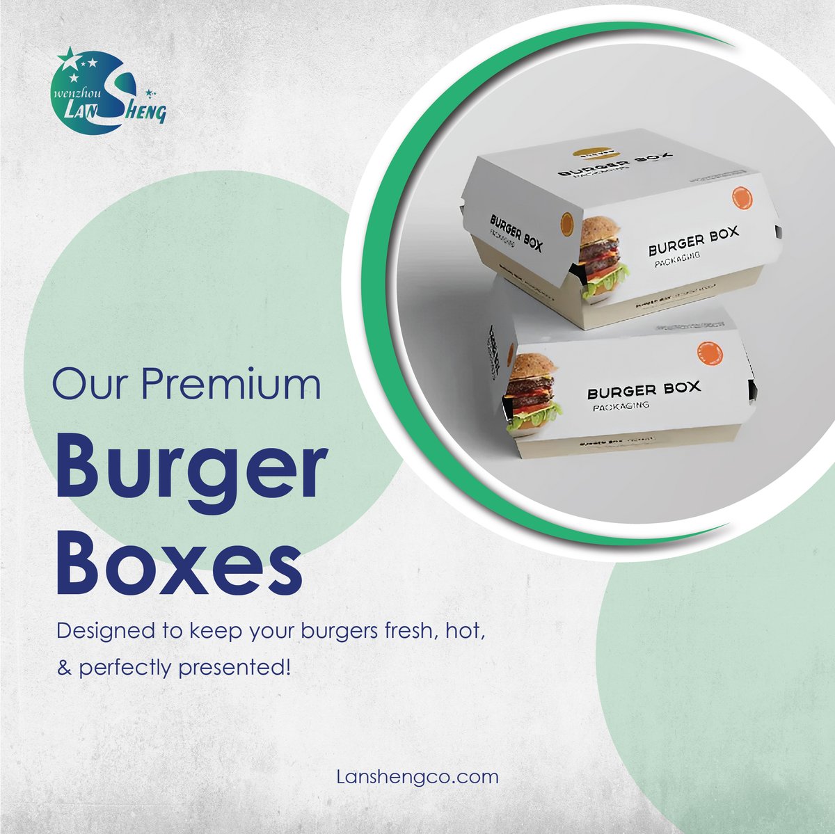 LanshengC's tweet image. “Deliver deliciousness every time with our premium Burger Boxes — designed to keep your burgers fresh, hot, and perfectly presented! 🍔🔥

#BurgerBoxes #FoodPackaging #TakeoutPackaging #EcoFriendlyPackaging #FreshAndTasty #FoodService
