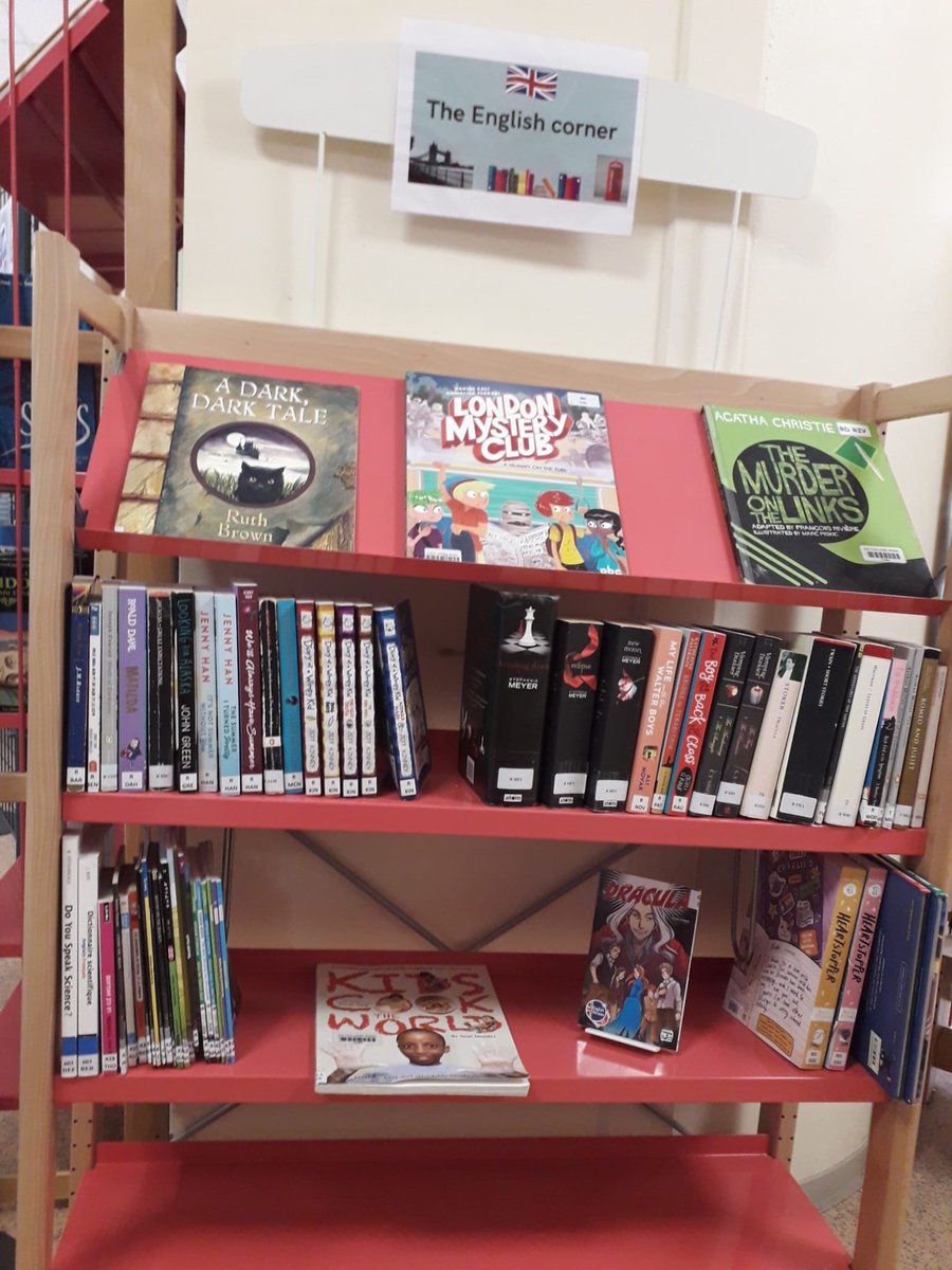 Collège Antoine Risso (@collegerisso) on Twitter photo 📚En attendant notre première cohorte de section 🇬🇧 à la rentrée, notre CDI propose désormais des oeuvres en VO adaptées à tous les niveaux. Un joli succès pour le lancement avec de nombreux prêts et des 🙋🏼♀️🙋🏿♂️ enthousiastes ! ☺️ 📚En attendant notre première cohorte de section 🇬🇧 à la rentrée, notre CDI propose désormais des oeuvres en VO adaptées à tous les niveaux. Un joli succès pour le lancement avec de nombreux prêts et des 🙋🏼♀️🙋🏿♂️ enthousiastes ! ☺️