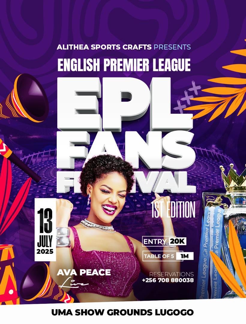 It's happening on July 13th! 🎉 

The 1st edition of #EPLFansFestival is coming, and the lineup of artists is here! 🎵