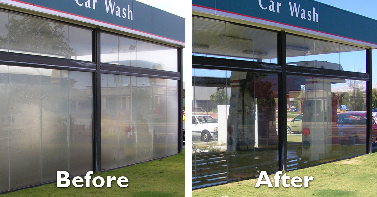 ritec_systems's tweet photo. #DidYouKnow #Ritec #ClearShield #glass #surface #treatment is ideal for automatic #carwash sites? #Dirt, #limescale #stains, #shampoo &amp; #wax are all easier to remove thanks to its #nonstick, #easyclean properties! More info: https://t.co/9ruHFLQhgj #GoodAsNew #RenovateDontReplace https://t.co/fBSPGSELrc