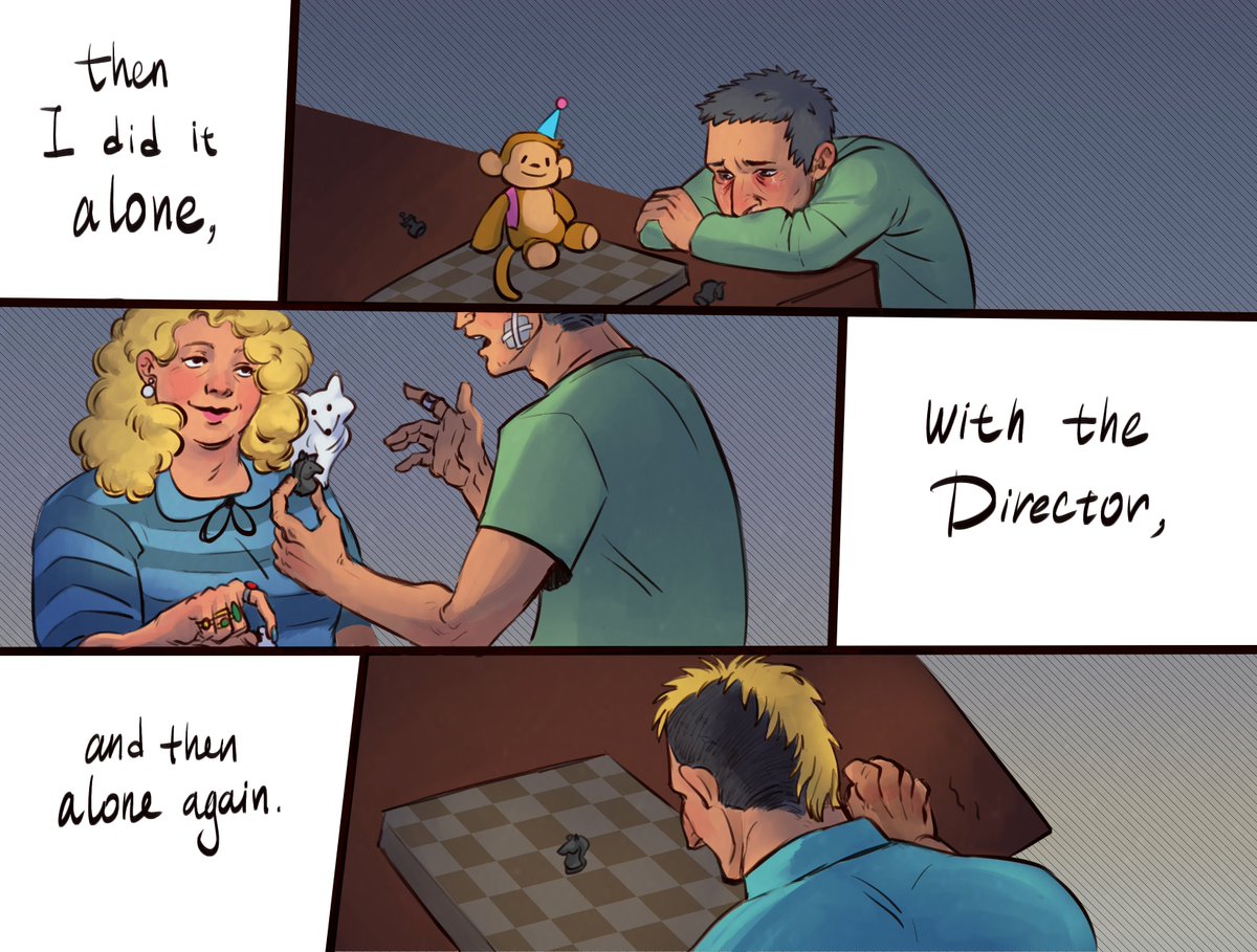 m1roh4's tweet image. &quot;chess&quot; 1/2

#aai2 #broncoknight #eddiefender