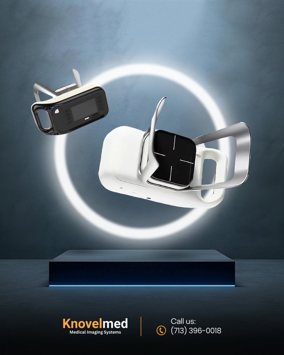 knovelmed's tweet image. Streamline your veterinary workflow with the HnX-1 mobile X-ray system. 🤳🏻

Featuring an ergonomic, ultra-lightweight design, intuitive controls, wireless remote, and laser guide, it's optimized for comfort, stability, and precision. 🩻

#knovelmed #veterinaryimaging #mobilexray