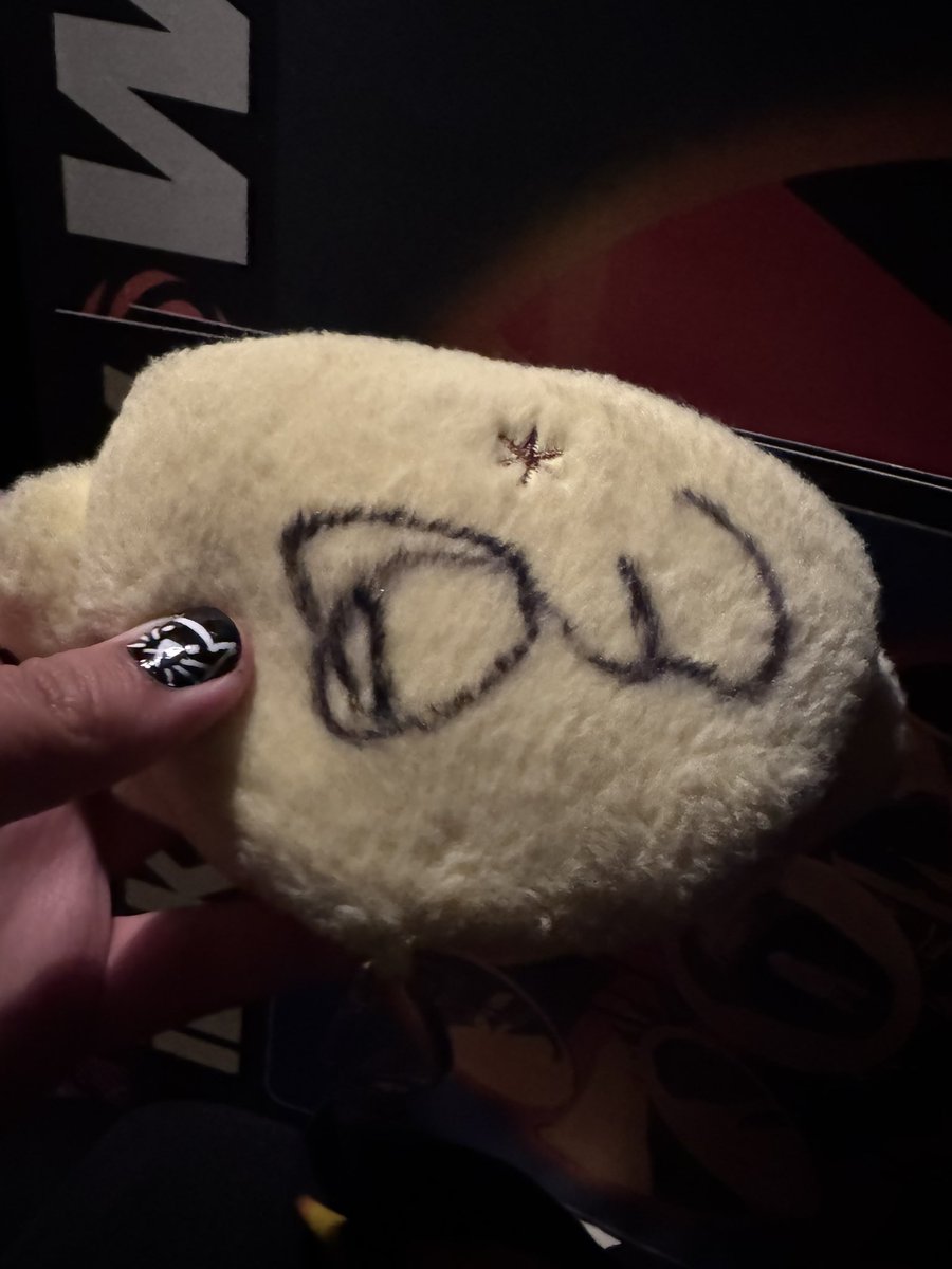 infinitycreek's tweet image. met dallon (,: thanked him about being open with his experience with autism as another autistic & despite being on vocal rest he was so reassuring & sweet (,,,: & he giggled when i asked him to sign my pompompurin pouch