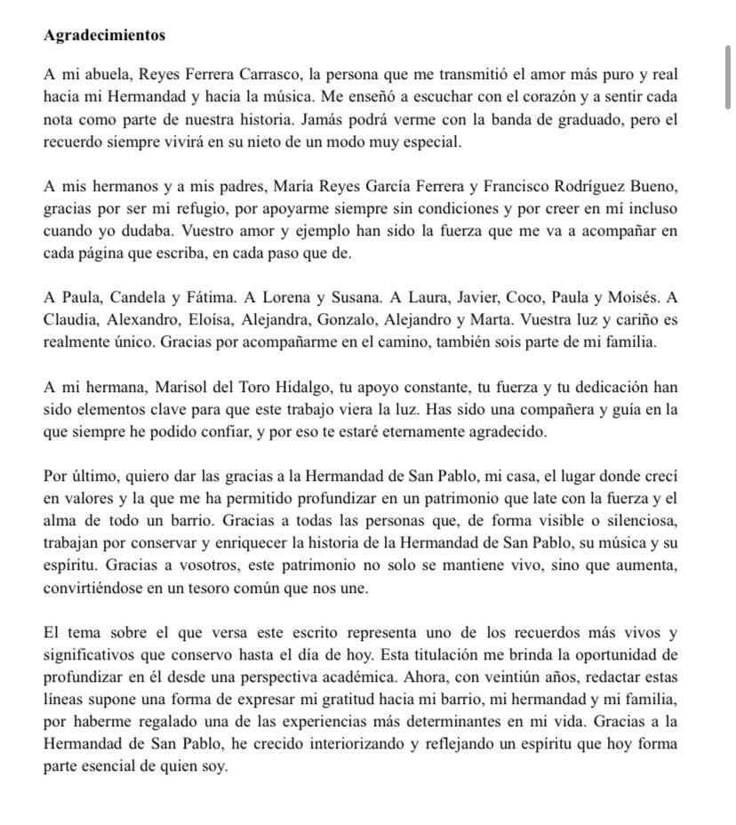 Hoy ha tenido lugar la defensa de mi Trabajo de Fin de Grado en Historia y Ciencias de la Música. Tremendamente orgulloso y eternamente agradecido.