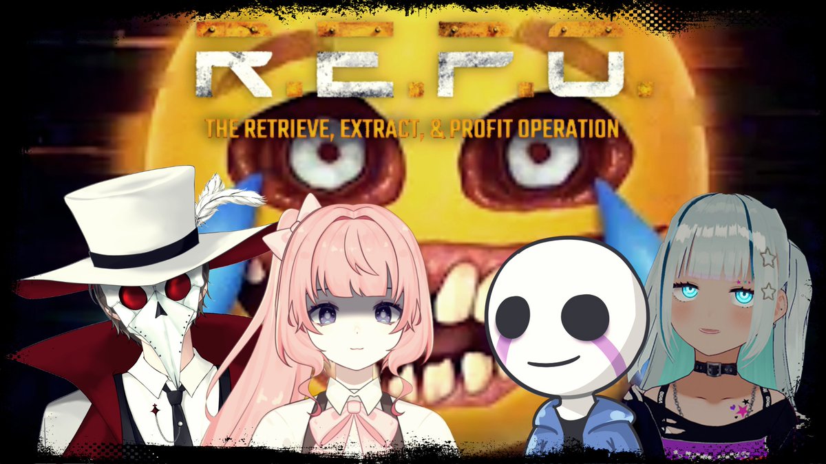 R.E.P.O. collab in a bit with <a href="/NostradamusVT/">Nostra🎩🪶 【ENVtuber】</a> <a href="/MafutoNLG/">Mafuto~</a> <a href="/Vawes_1/">🌊VAWES📡</a> 

【R.E.P.O.】4man repopo? 【English】 youtube.com/live/wGF79Ota9…
