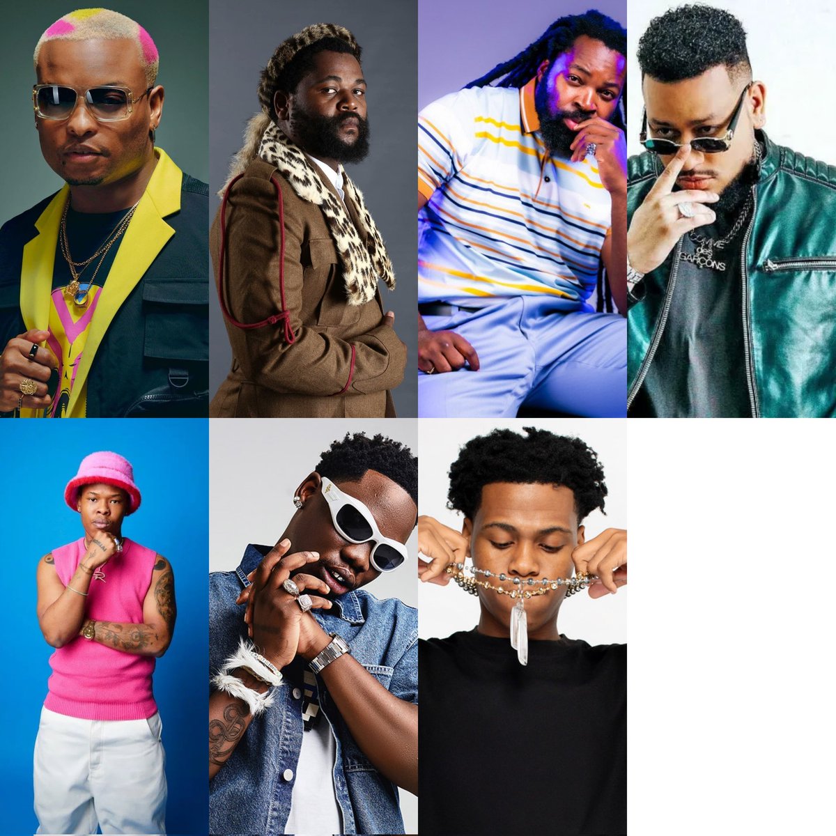 The only South African Hip hop artists to have an Album and a Song recieve over 10 Million streams on SA🇿🇦 Spotify

1. K.O
2. Sjava
3. Big Zulu
4. AKA 
5. Nasty C
6. Blxckie 
7. Usimamane 🆕