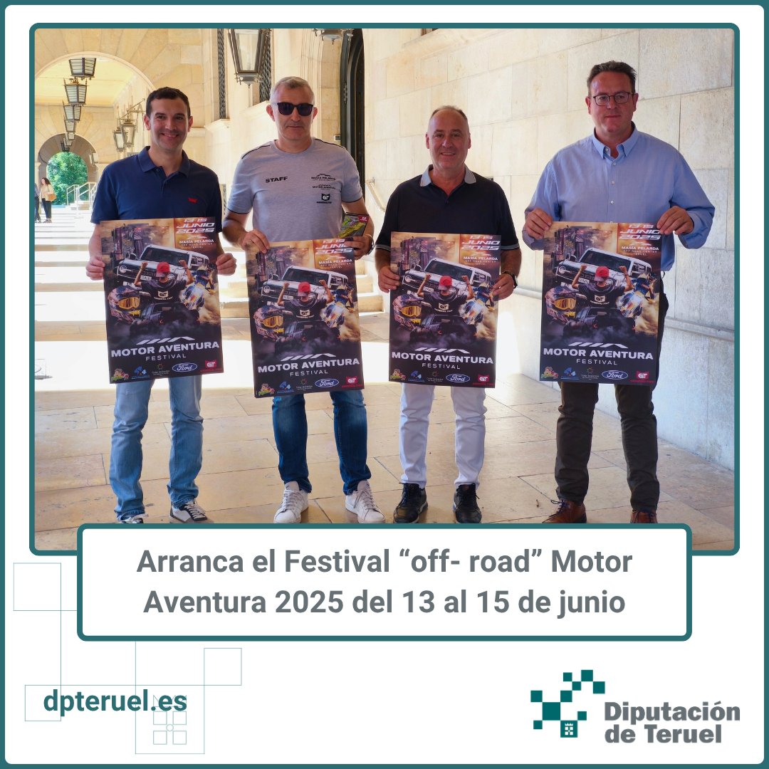MOTOR 🚙

Los aficionados al "off road" disfrutarán desde el 13 al 15 de junio del festival Motor Aventura que tiene lugar en Masía Pelarda. Trae para ellos exposiciones, actividades, cursos y concursos para expertos y no expertos.

#DPT #JuntosHacemosProvincia #MotorAventura