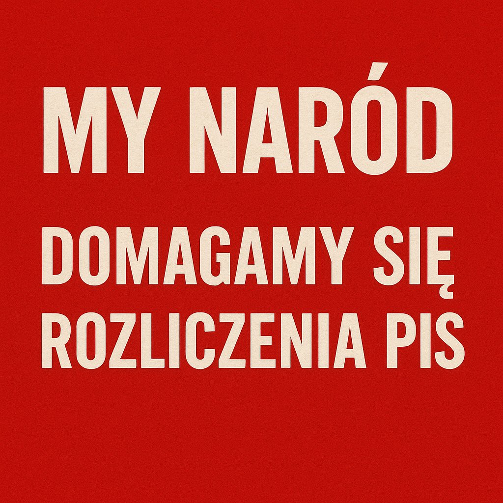 Mój Premierze <a href="/donaldtusk/">Donald Tusk</a> 
Czekam na rozliczenie PiS i rekonstrukcję rządu.
Potrzebni są wojownicy, a nie miękiszony.
Macie mój kredyt zaufania. 
#MuremZaTuskiem