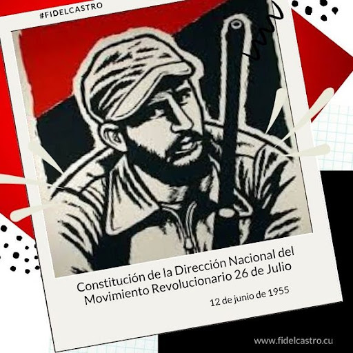 Aniversario 70 de constituida oficialmente la Dirección Nacional del Movimiento Revolucionario 26 de Julio.
#CubaViveEnSuHistoria 
#CienfuegosXMásVictorias