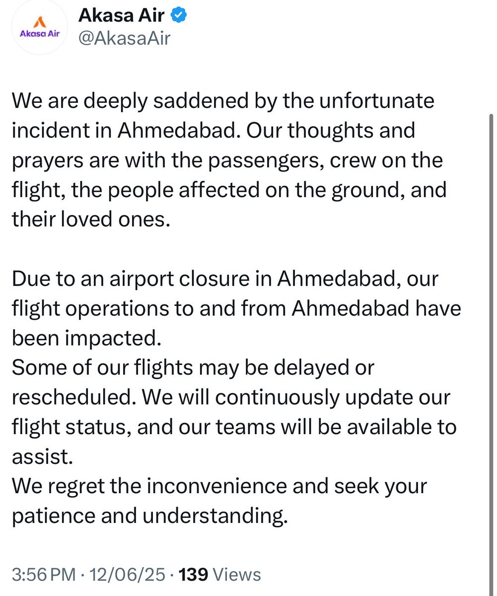 triphittz's tweet photo. #AirIndia #planecrash #Flight #ahmedabadLondon #Ahmedabad #FlightAI171 https://t.co/HQMn848eZt