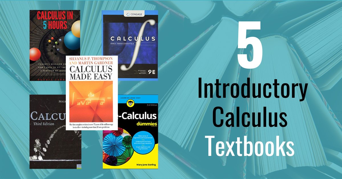 📘 Struggling to pick the right #calculus #textbook? Whether you're a first-year #student or brushing up on limits and derivatives, we’ve rounded up the best intro calculus #books to make #maths actually make sense. 
📚 Find your perfect match here 👉 rebrand.ly/g5jsasa.