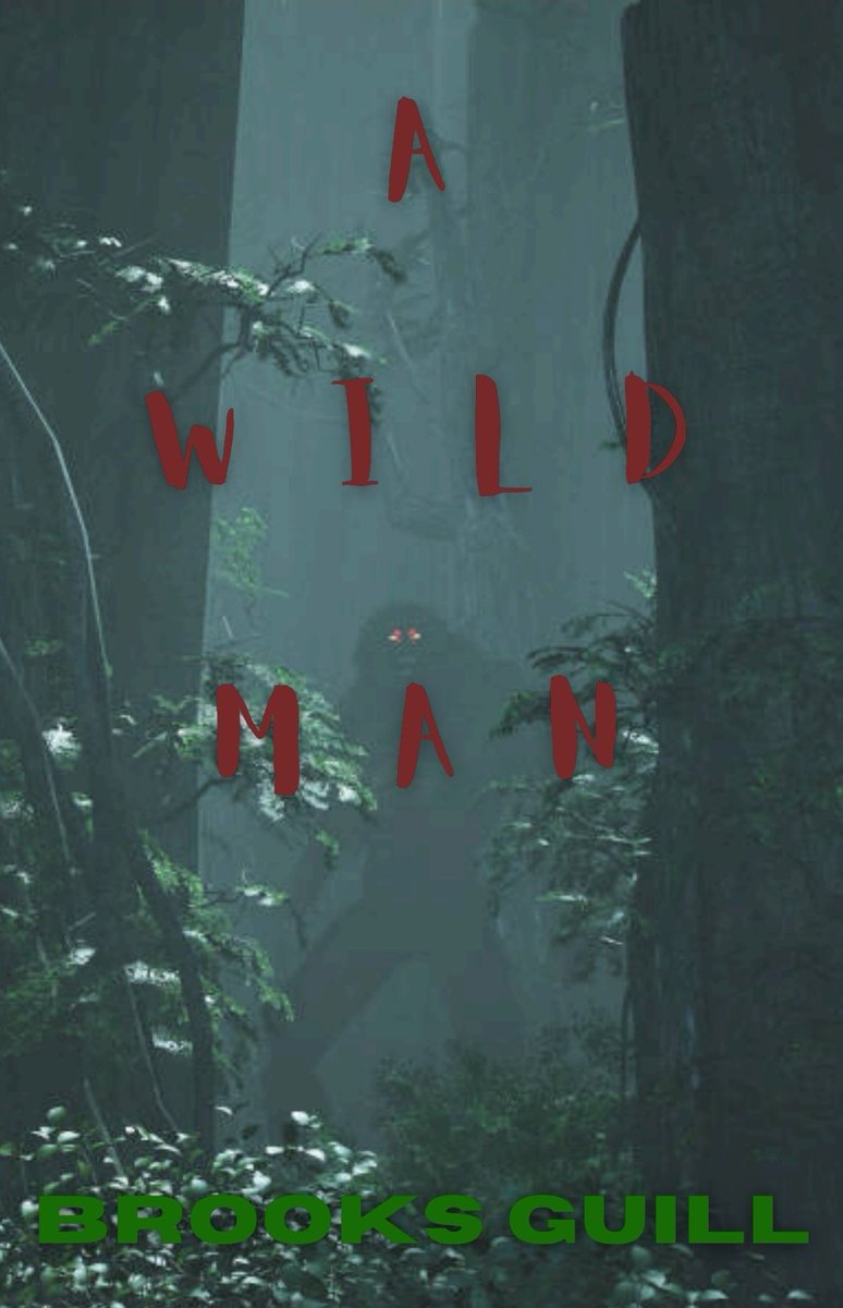 Brooksguill's tweet photo. A wild man. A short horror story based on the sasquatch cryptid in kentucky, its apart of my series "The twisted blue grass folklore" its a short read and its out on inkitt, wattpad, royal road. Just search "brooksguill" and you should find me! #horror #bigfoot #kentucky #writer. https://t.co/kdVDfK7i85