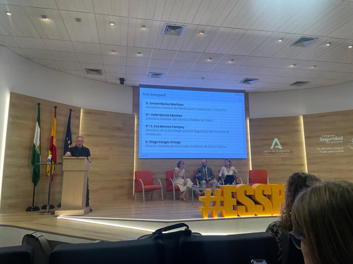 Hospital Universitario Poniente (@huniv_poniente) on Twitter photo Profesionales del #HUnivPoniente participa en el Congreso de Seguridad del Paciente que se celebra en la <a href="/EASPsalud/">Escuela Andaluza SP</a> bajo el lema 'Cada paso cuenta'
#SomosPoniente #SegPacPoniente
<a href="/saludand/">Consejería de Salud y Consumo</a> <a href="/AlmeriaJunta/">AlmeríaJunta</a> <a href="/peacro/">PEDRO ACOSTA</a> <a href="/Salvamaroto/">Salva Maroto</a> <a href="/CheloArtero/">Chelo Artero</a> <a href="/juanbelmena/">Juan de la Cruz Belmonte Mena</a> Profesionales del #HUnivPoniente participa en el Congreso de Seguridad del Paciente que se celebra en la <a href="/EASPsalud/">Escuela Andaluza SP</a> bajo el lema 'Cada paso cuenta'
#SomosPoniente #SegPacPoniente
<a href="/saludand/">Consejería de Salud y Consumo</a> <a href="/AlmeriaJunta/">AlmeríaJunta</a> <a href="/peacro/">PEDRO ACOSTA</a> <a href="/Salvamaroto/">Salva Maroto</a> <a href="/CheloArtero/">Chelo Artero</a> <a href="/juanbelmena/">Juan de la Cruz Belmonte Mena</a>