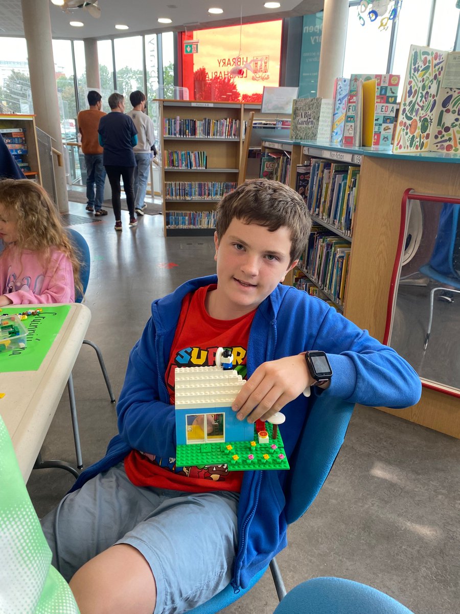 corkcitylibrary's tweet photo. What a fantastic time for Cruinniú na nÓg in Bishopstown Library. We had great fun building with Lego, getting creative with colouring and playing a range of different games!
Keep an eye out for some other fun activities in Bishopstown! 👀
#BishopstownLibrary #CruinniúNanÓg https://t.co/VfnWwLxcFA