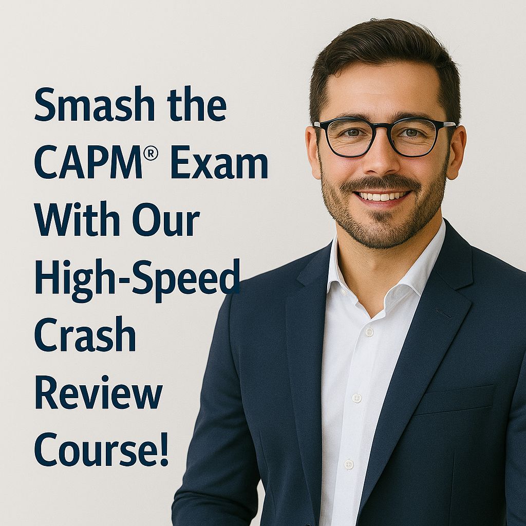 Crush the CAPM® exam with our 23-hour crash course—400+ modules and 600 practice questions included.

#PMP #CAPM #ProjectManagement #ExamPrep