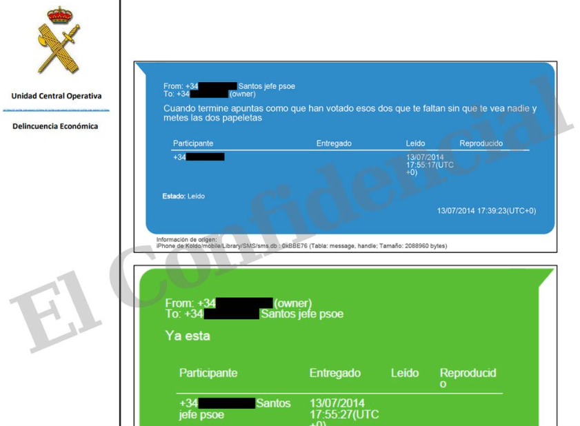 Gonzalo Bans 🎙 (@gonbans) on Twitter photo Si no lo veo no lo creo.
En las primarias del PSOE de 2014, Santos Cerdán amañó el escrutinio ordenando a Koldo meter dos papeletas de afiliados que no estaban presentes para alterar la votación.
Sánchez ganó. ¿Qué tendrá que decir el que quedó en segundo lugar, <a href="/EduMadina/">Edu Madina</a> ? Si no lo veo no lo creo.
En las primarias del PSOE de 2014, Santos Cerdán amañó el escrutinio ordenando a Koldo meter dos papeletas de afiliados que no estaban presentes para alterar la votación.
Sánchez ganó. ¿Qué tendrá que decir el que quedó en segundo lugar, <a href="/EduMadina/">Edu Madina</a> ?