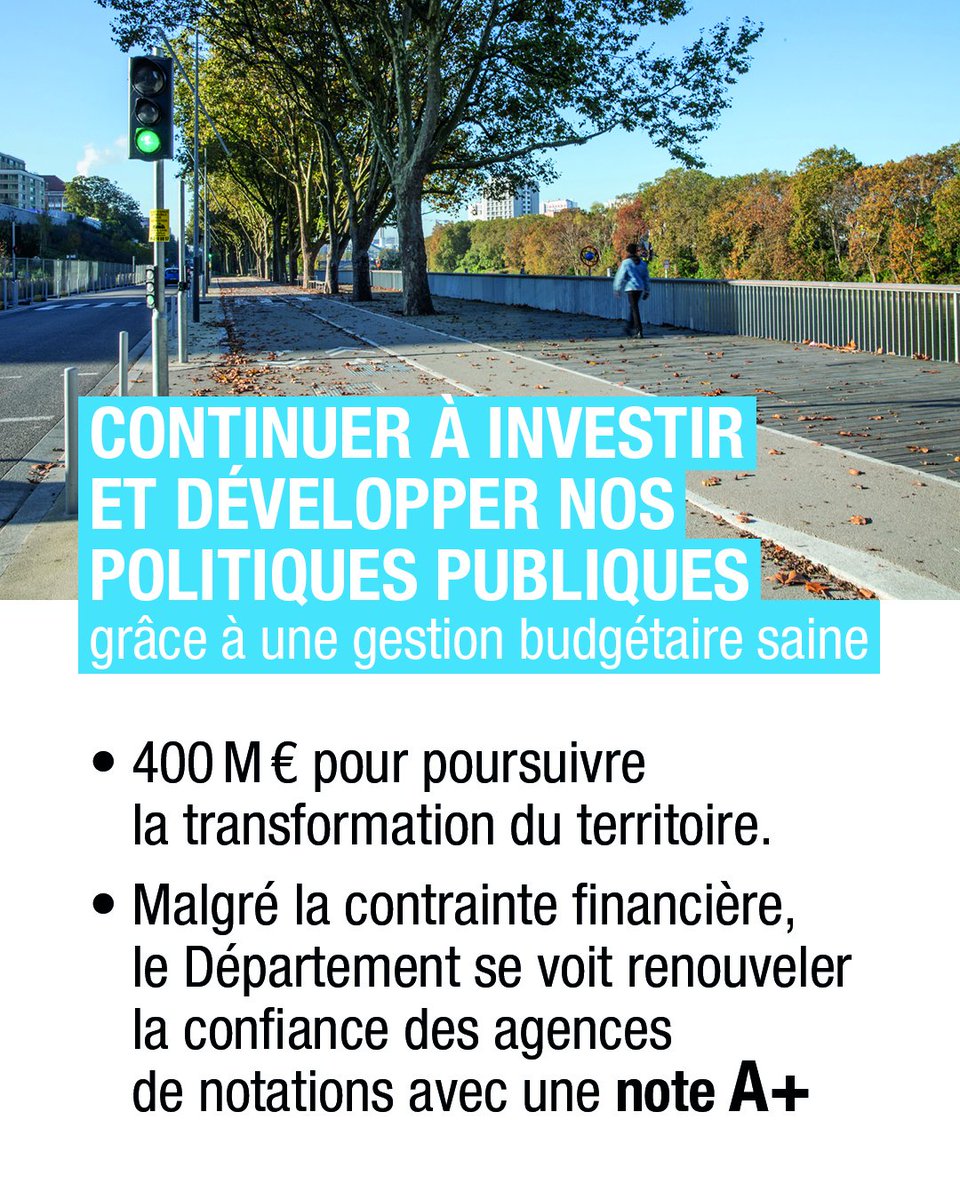 Différents sujets budgétaires étaient à l'ordre du jour du Conseil départemental réuni en séance ce jeudi. Dans un contexte national dégradé, la Seine-Saint-Denis continue à investir pour ses habitant·es. 
⬇️Découvrez nos trois priorités.