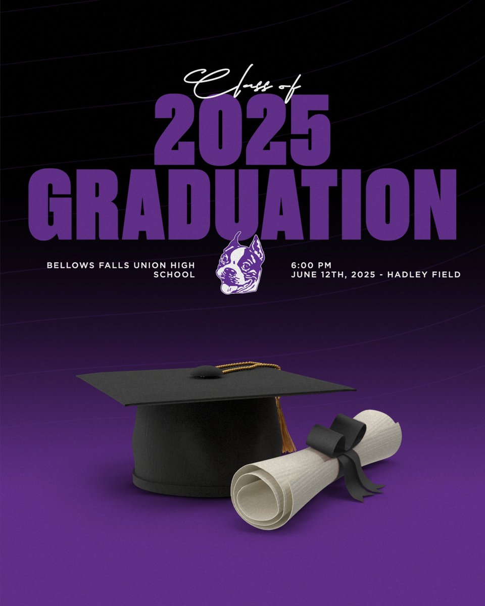 🎓 Congrats Class of 2025!
Huge shoutout to our student-athletes and all BF seniors graduating today!

🎓 Ceremony starts at 6:00 PM on Hadley Field
Proud of you all—once a Terrier, always a Terrier 💜🐾 #ClassOf2025 #GoTerriers #BleedPurple