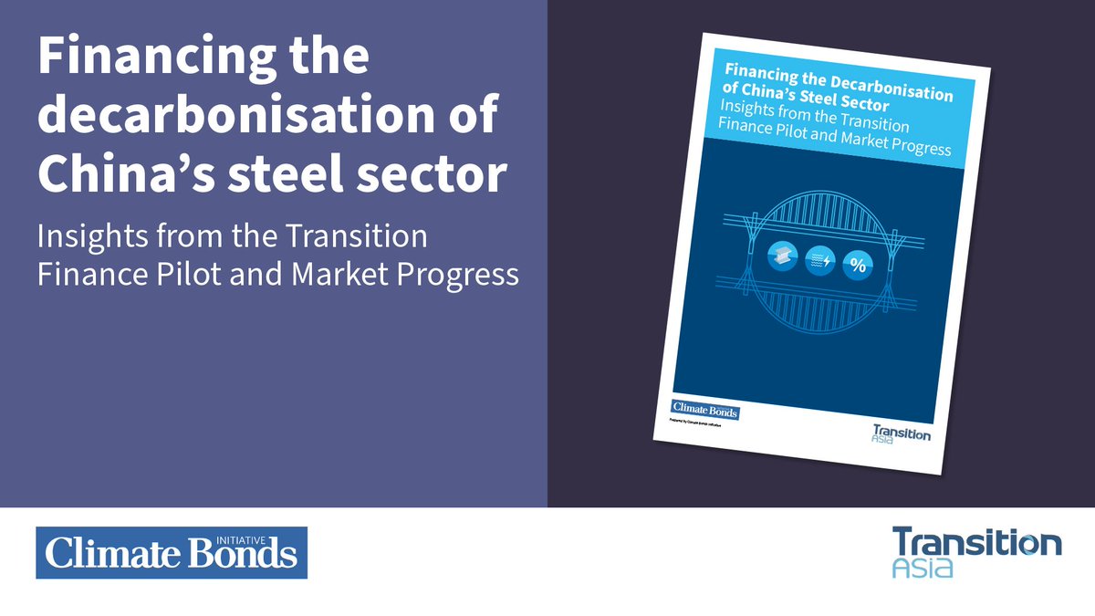 We are pleased to announce the release of a joint report by the Climate Bonds Initiative and Transition Asia, which highlights a significant surge in transition finance within China’s steel industry.

Read the full report here: eu1.hubs.ly/H0kZgkB0