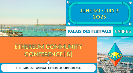 CoinMarketCap's tweet photo. From Vitalik to Stani, Ledger to NEAR, ETHCC[8] will unpack where Ethereum goes next.

Infra, AI, privacy, DeFi, regulation - this is the alpha. (Sponsored)

Conference kicks off June 30th - July 3rd in Cannes 🇫🇷

Join Us Now - https://t.co/g9sklMLp5l https://t.co/ZssVrFEauT